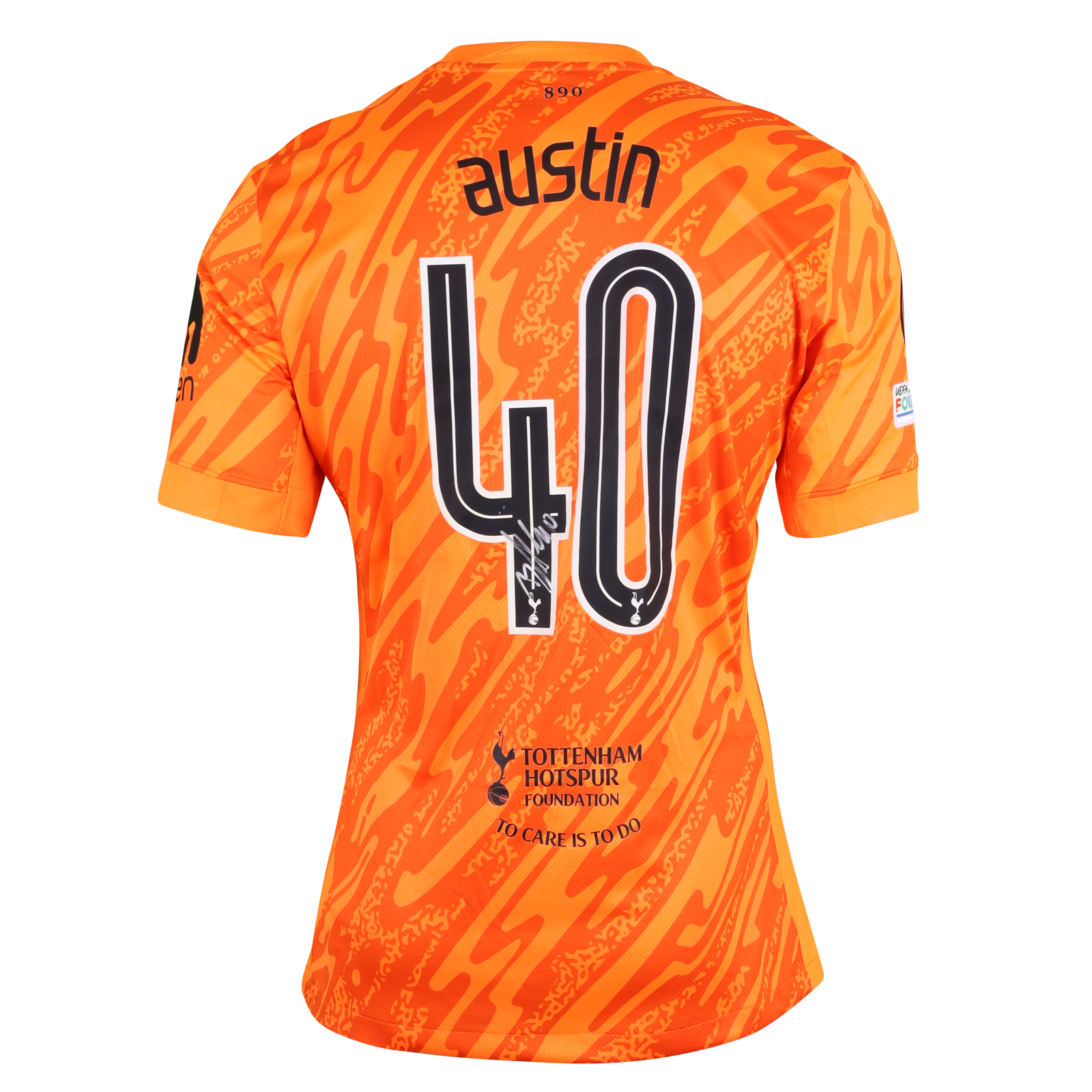 Brandon Austin Tottenham Hotspur shirt