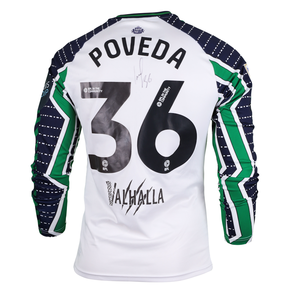 Ian Carlo Poveda-Ocampo Sunderland shirt