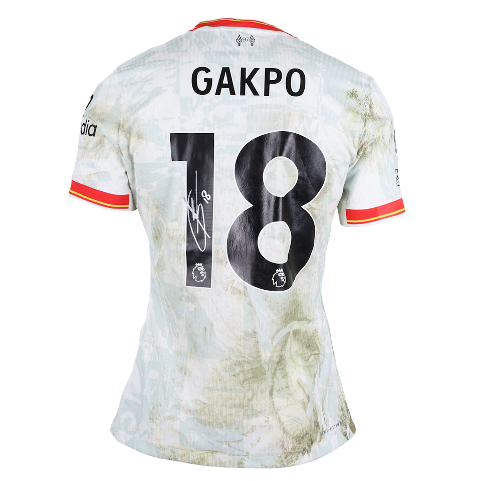 Cody Gakpo Liverpool shirt
