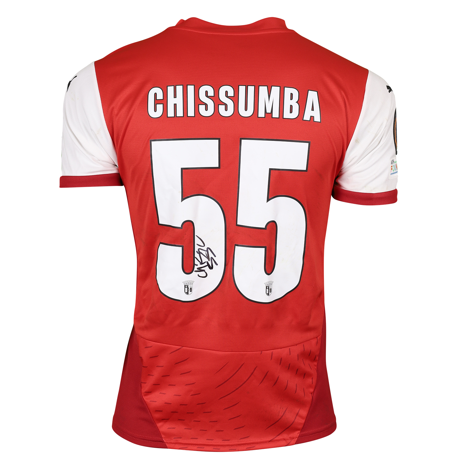 Francisco Rodrigues Chissumba SC Braga shirt