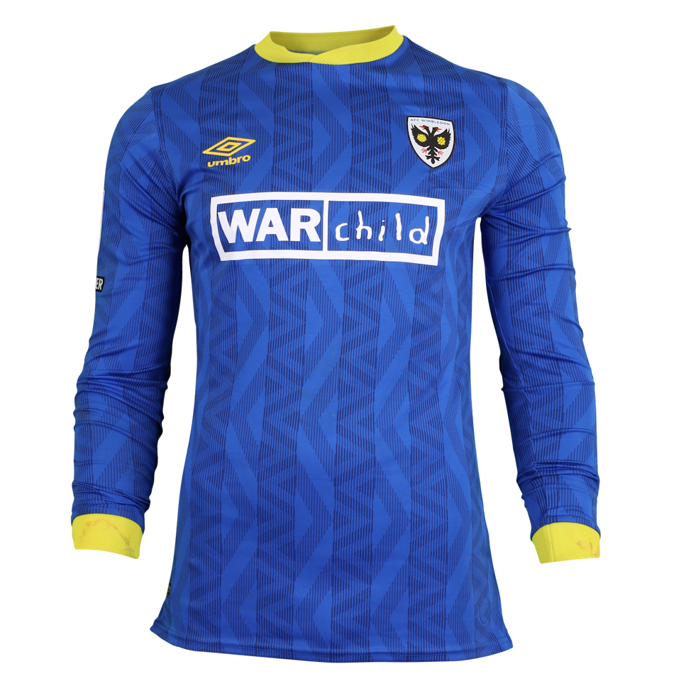 Jake Reeves AFC Wimbledon jersey