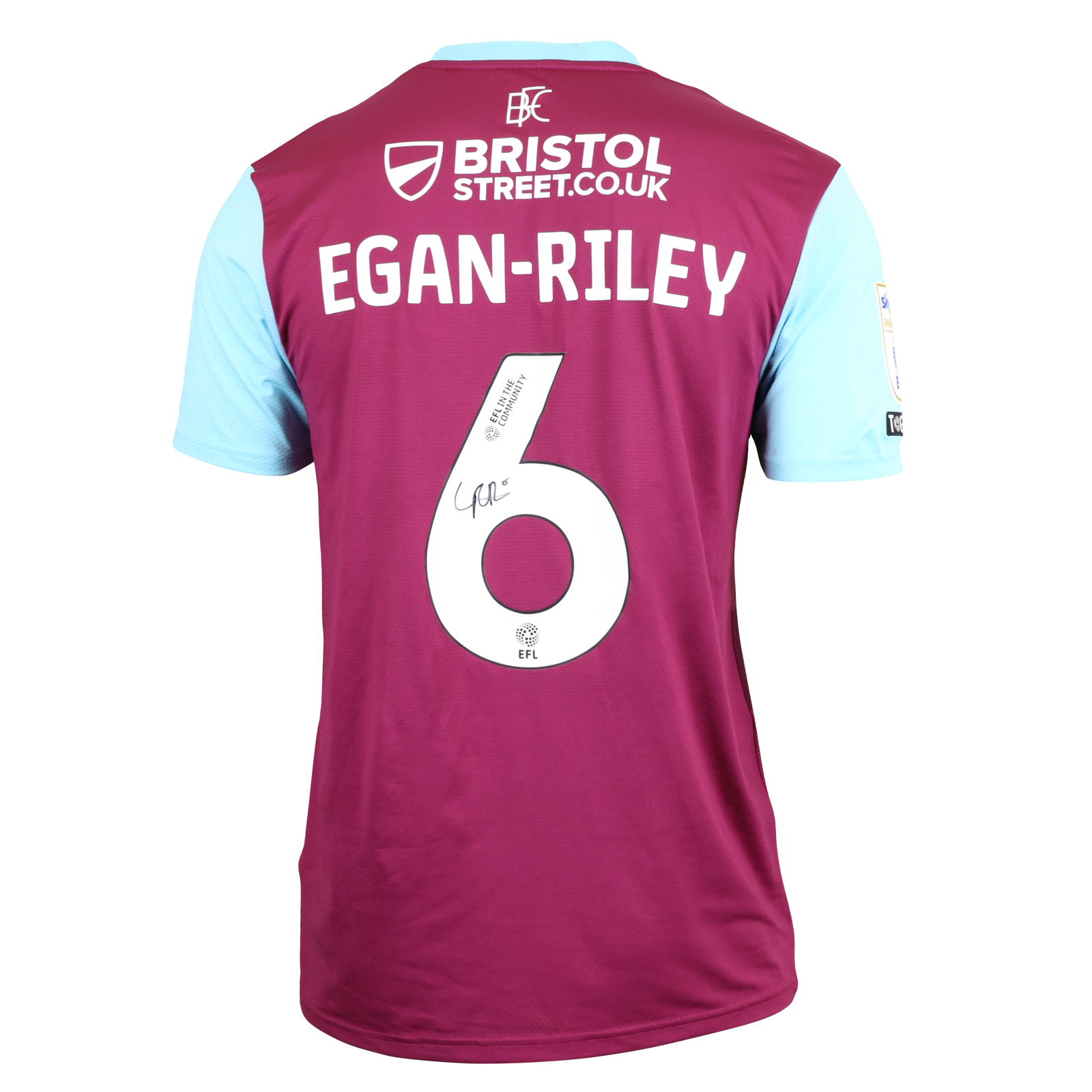 CJ Egan Riley Burnley shirt
