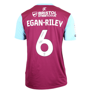 Conrad Jonathan Egan Riley Burnley shirt