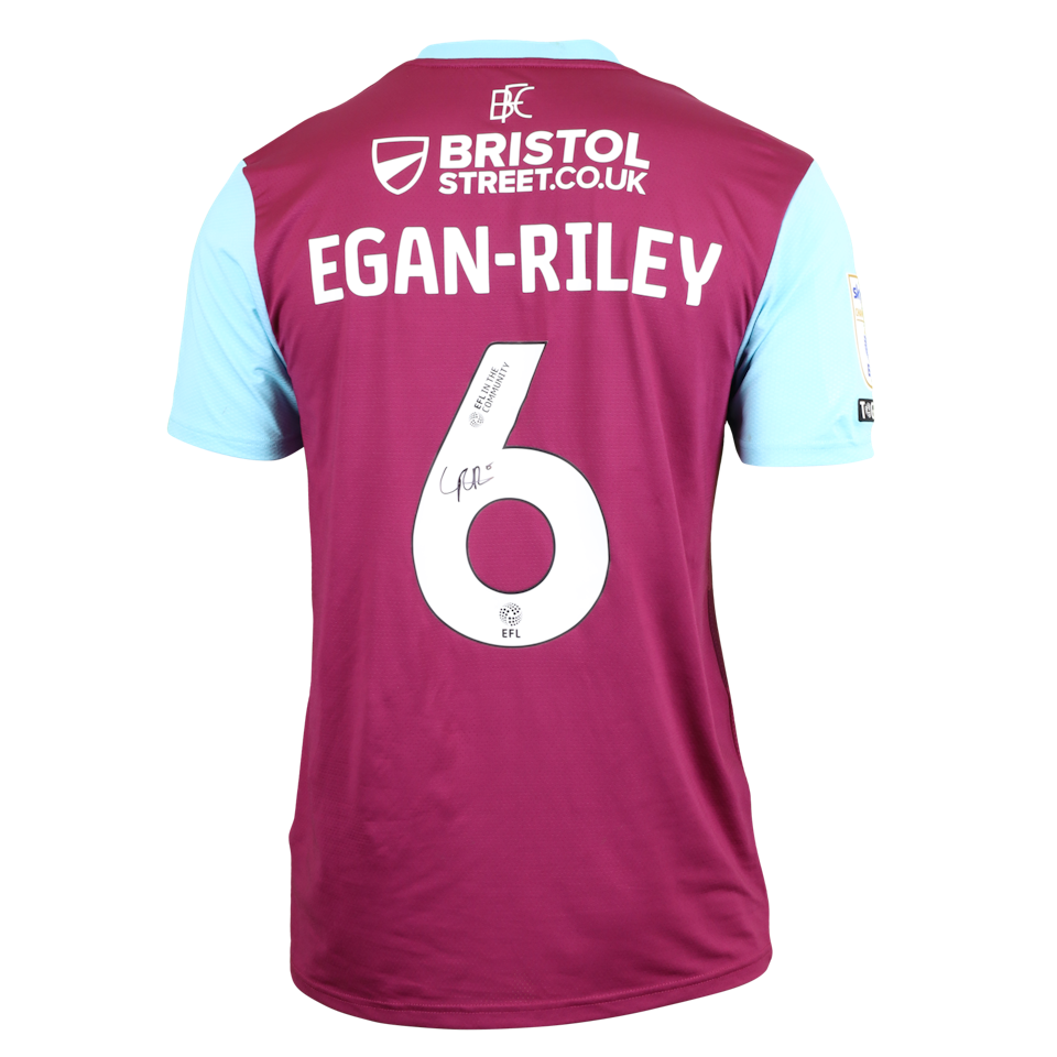 Conrad Jonathan Egan Riley Burnley shirt