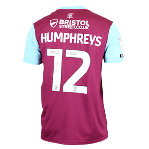 Bashir Humphreys Burnley shirt