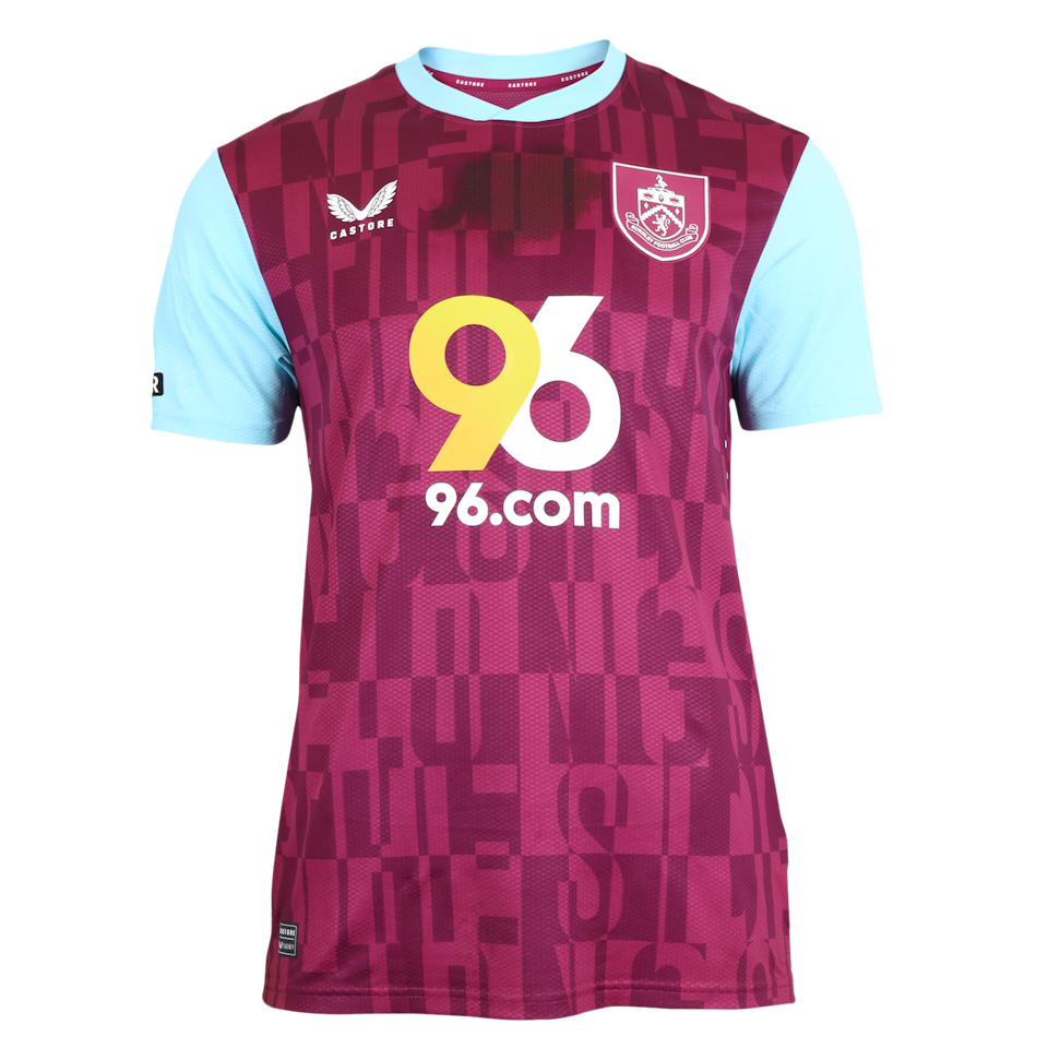 Bashir Humphreys Burnley shirt