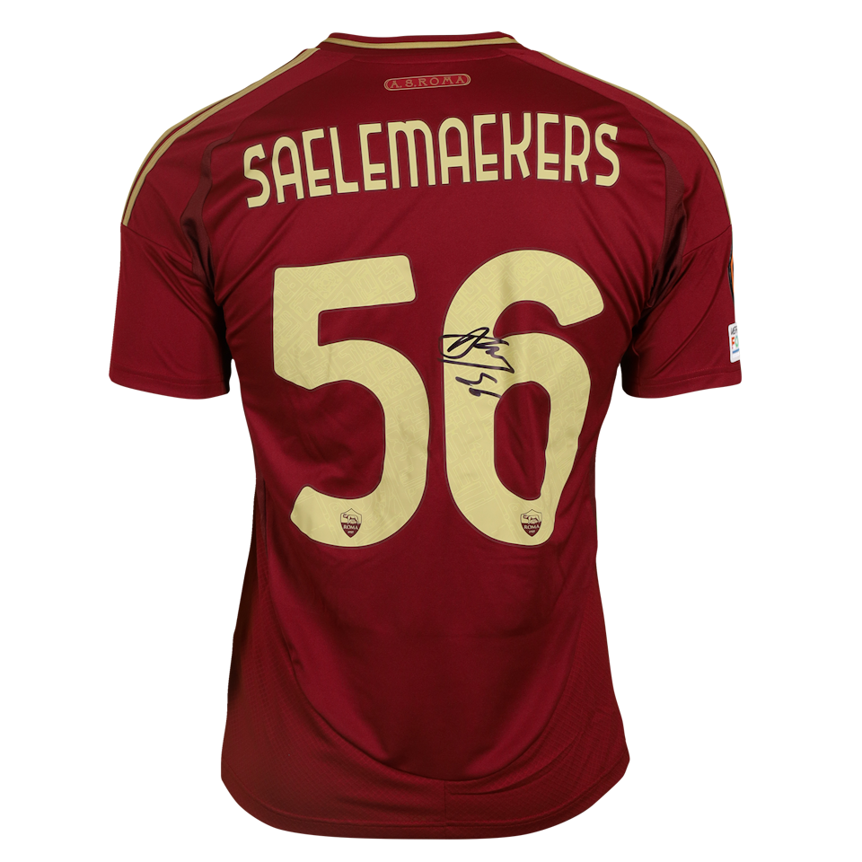 Alexis Saelemaekers AS Roma shirt