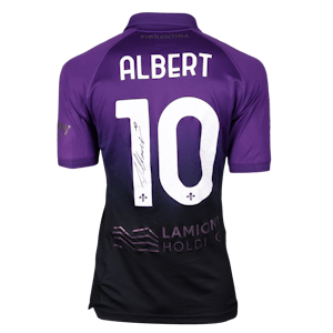 Albert Gudmundsson Fiorentina shirt