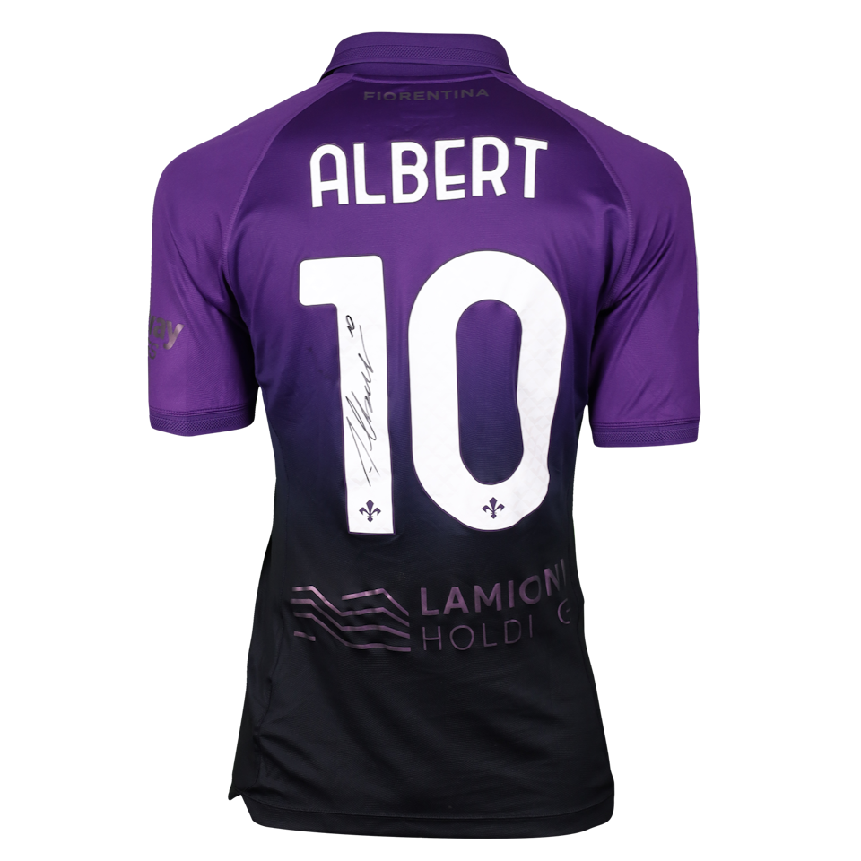 Albert Gudmundsson Fiorentina shirt