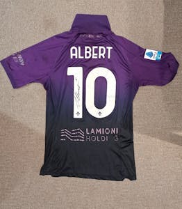 Albert Gudmundsson Fiorentina shirt