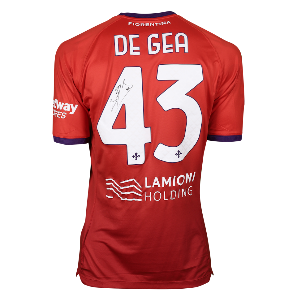 David de Gea Fiorentina shirt