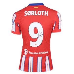 Alexander Sørloth Atlético de Madrid shirt