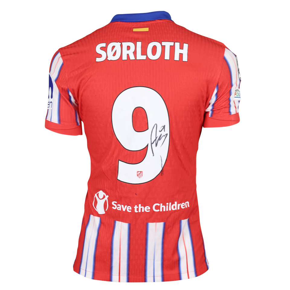 Alexander Sørloth Atlético de Madrid shirt