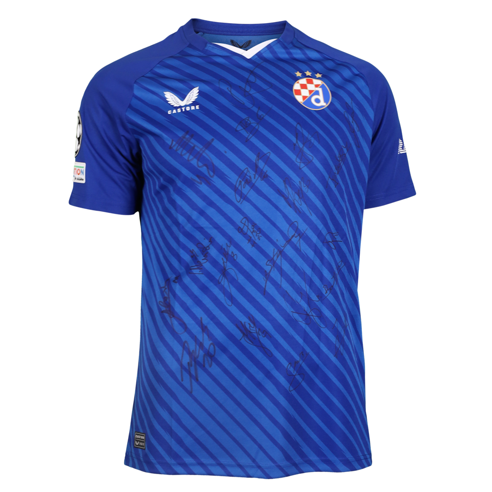 Dinamo Zagreb - Squad Signed Shirt 