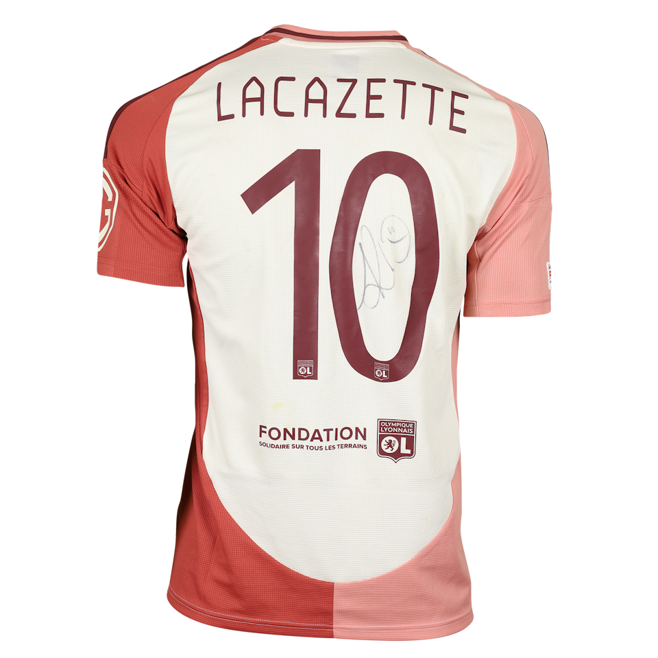 Alexandre Lacazette Olympique Lyonnais shirt
