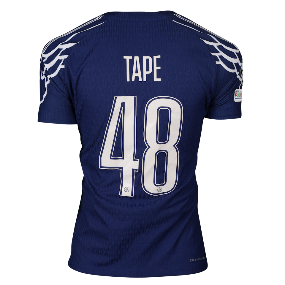Axel Tape-Kobrissa Paris Saint-Germain shirt