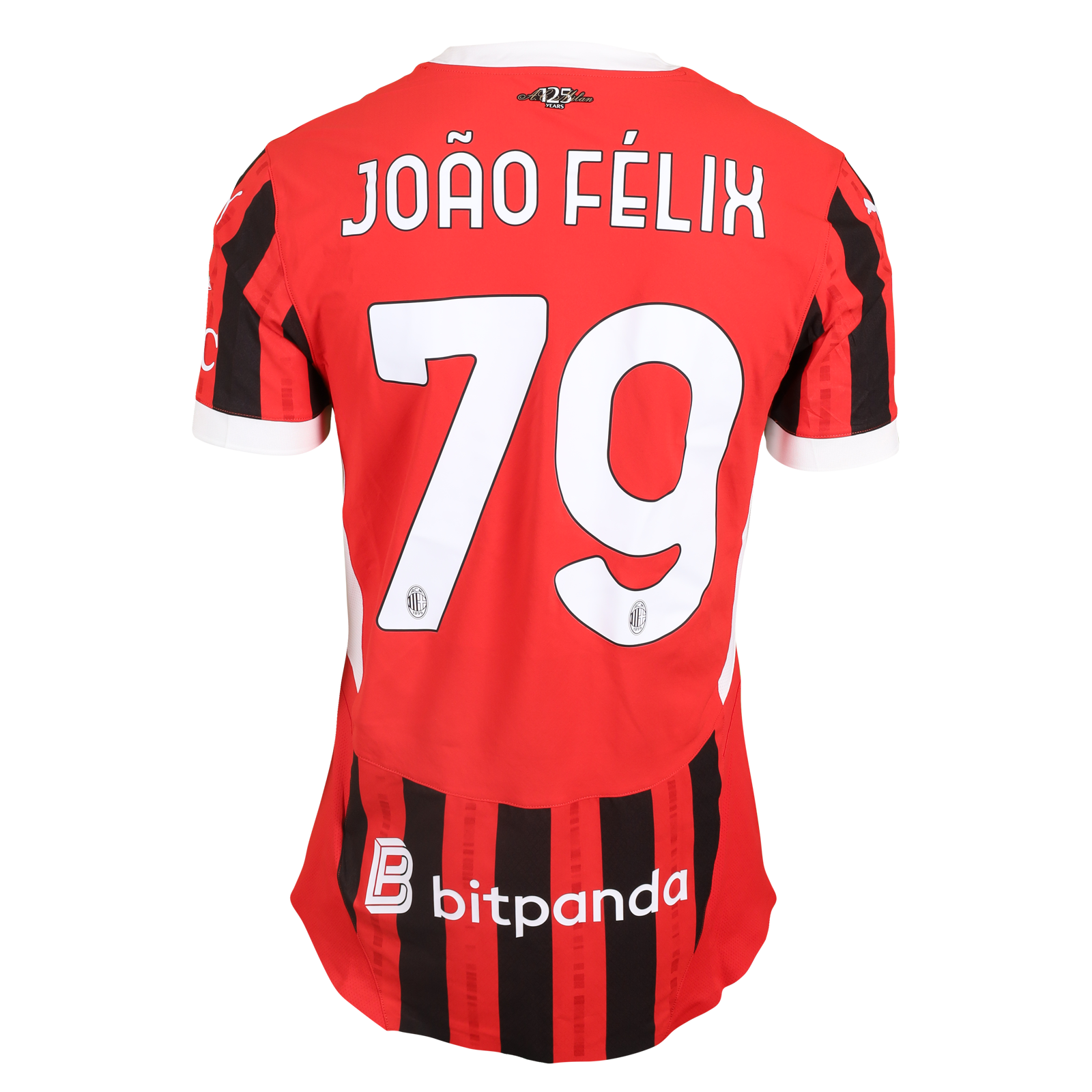 João Félix | Milan - Roma | MatchWornShirt