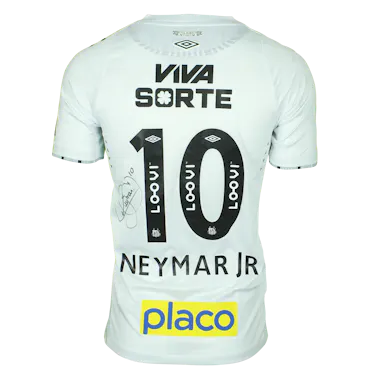 来自Santos的Neymar da Silva Santos Junior球衣