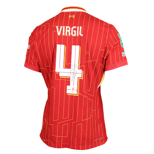 Virgil van Dijk Liverpool shirt