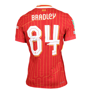 Conor Bradley Liverpool shirt
