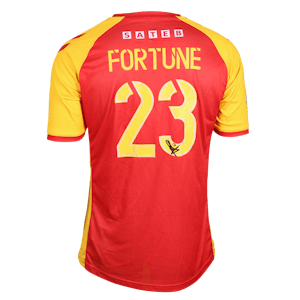 Yassin Fortune Quevilly-Rouen Métropole jersey