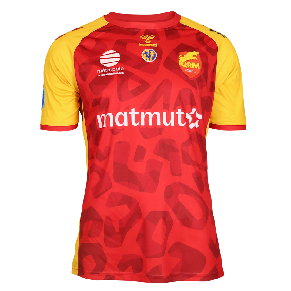 Yassin Fortune Quevilly-Rouen Métropole jersey