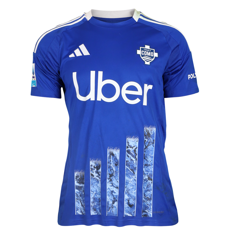 Gabriel Strefezza Como 1907 jersey