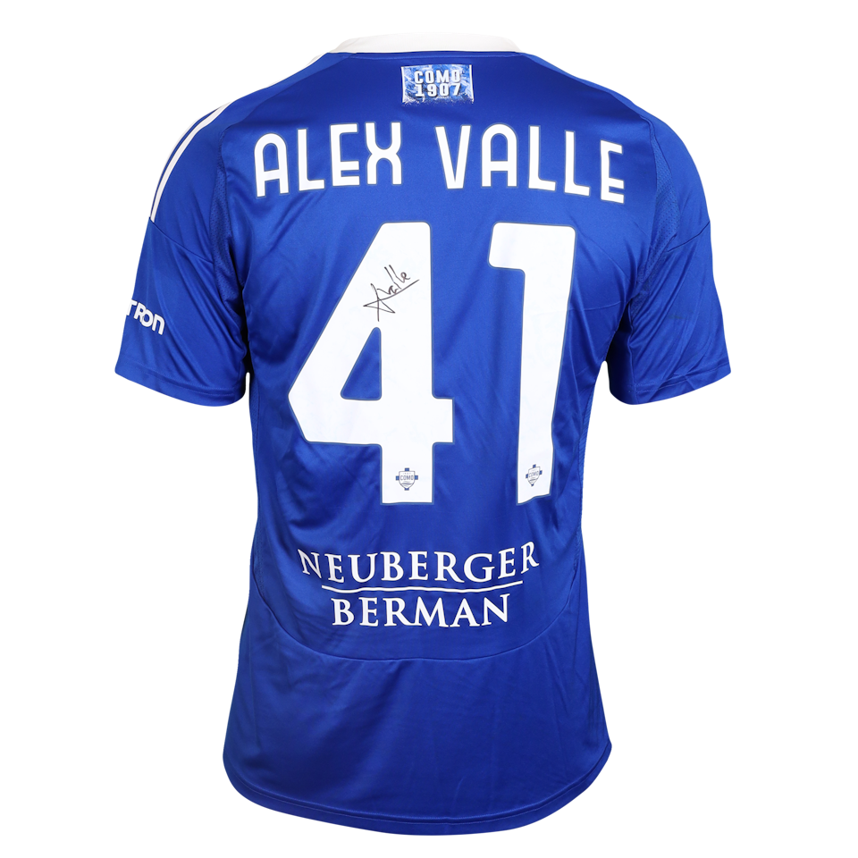Álex Valle Gómez Como 1907 jersey