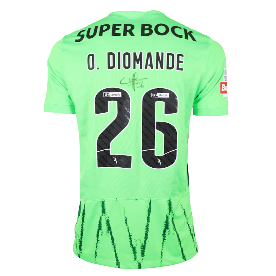 Sporting CP 팀의 Ousmane Diomande 셔츠