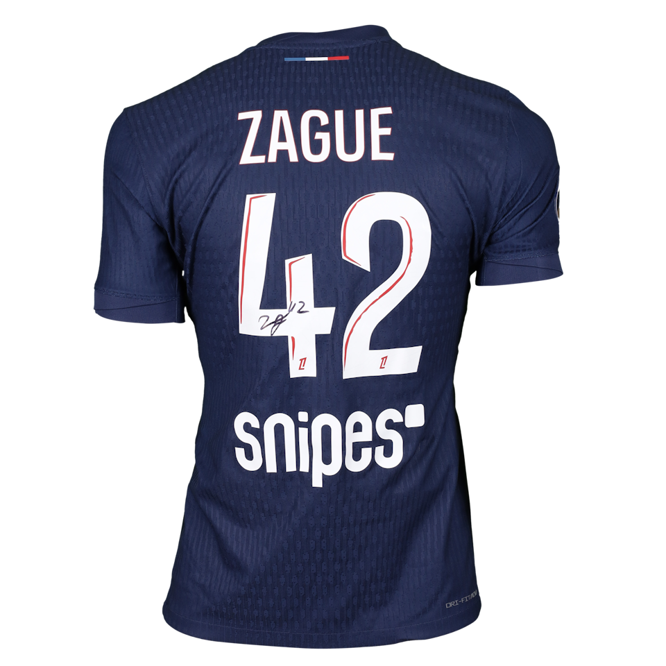 Yoram Zague Paris Saint-Germain camisa.