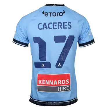 来自Sydney FC的Anthony Caceres球衣