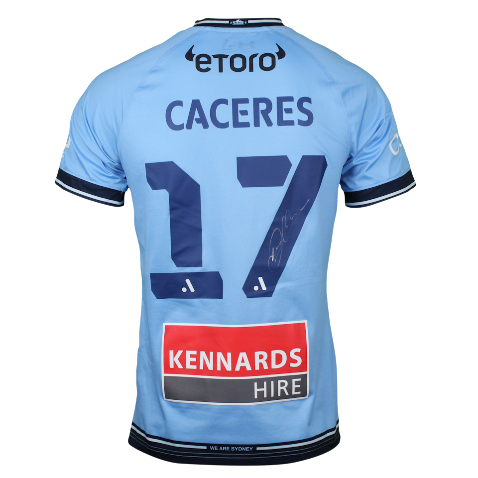 Anthony Caceres Sydney FC shirt