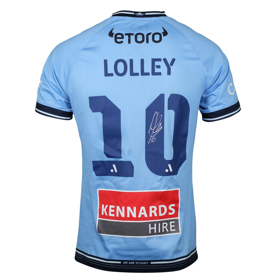Joe Lolley Sydney FC jersey