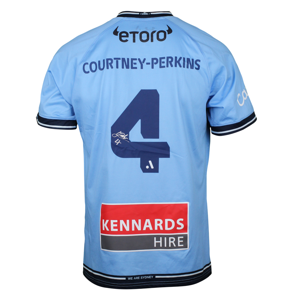 Jordan Courtney-Perkins Sydney FC jersey