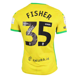 Kellen Fisher Norwich City shirt