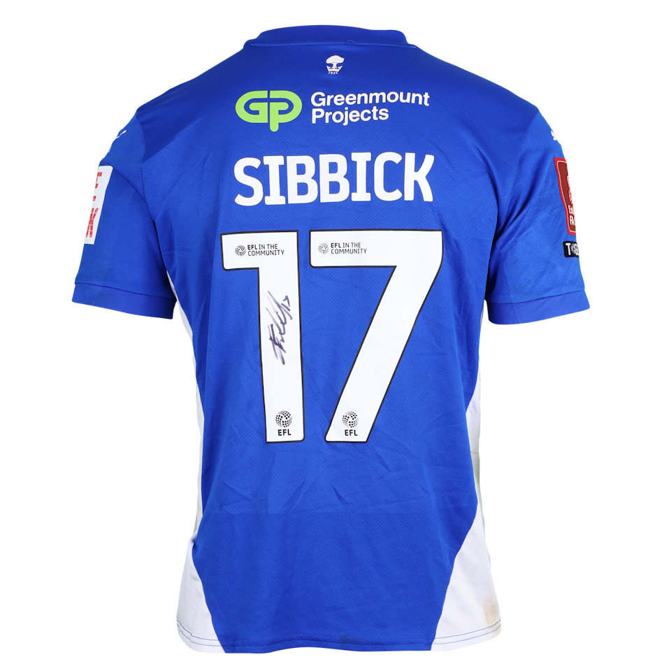 Toby Sibbick Wigan Athletic jersey