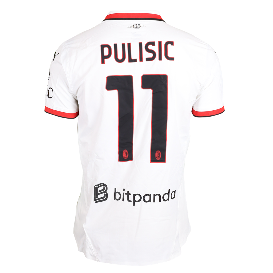 Christian Pulisic AC Milan camisa.