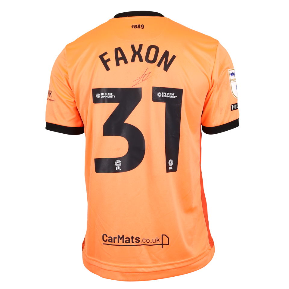 Luke Faxon Sheffield United shirt