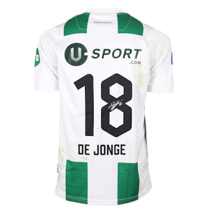 T. de Jonge FC Groningen camisa.