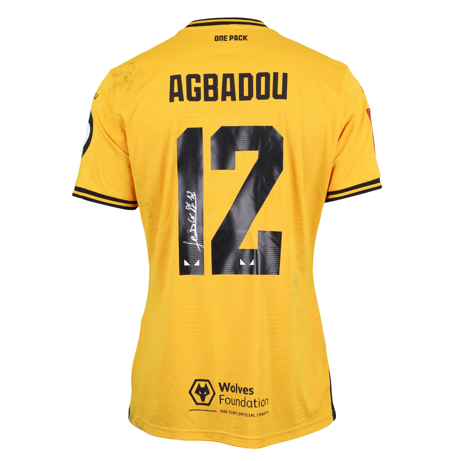 Emmanuel Agbadou | Wolverhampton Wanderers | MatchWornShirt