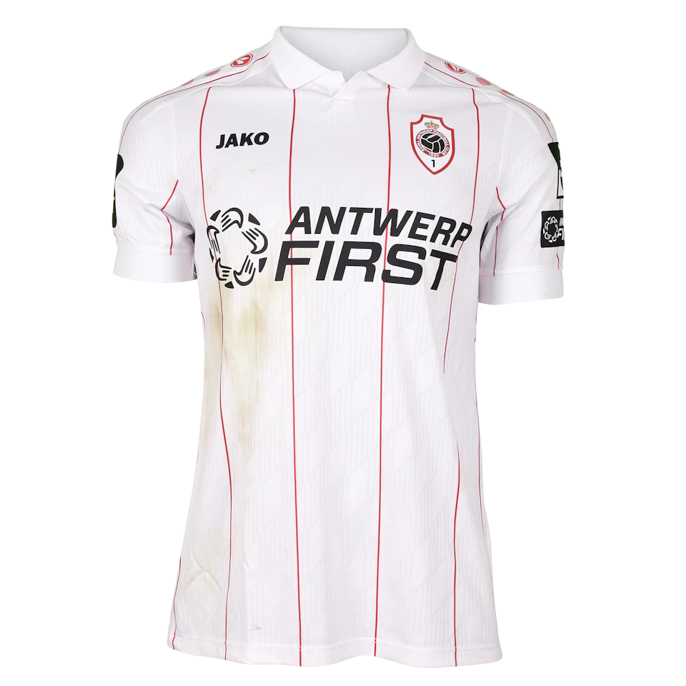 来自Royal Antwerp FC的Zeno Van Den Bosch球衣