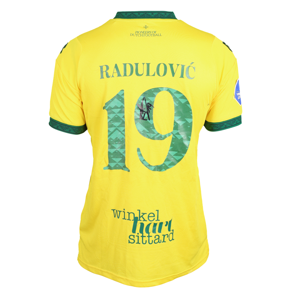 Bojan Radulovic  Fortuna Sittard shirt