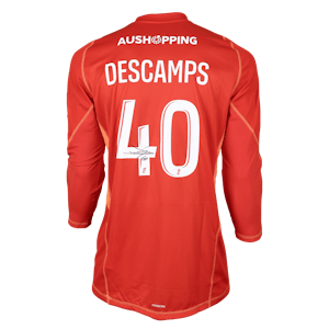 Rémy Descamps  Olympique Lyonnais camisa.