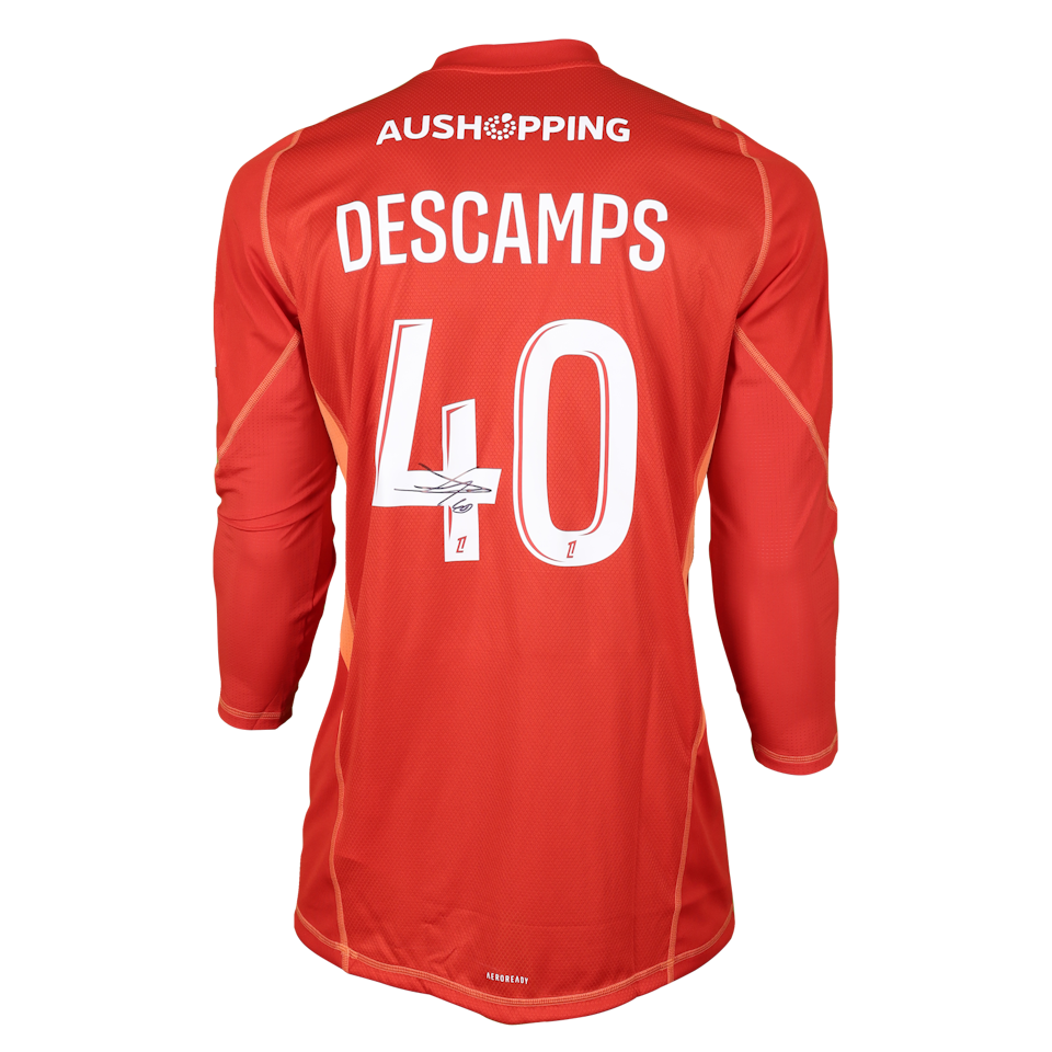 Rémy Descamps  Olympique Lyonnais camisa.