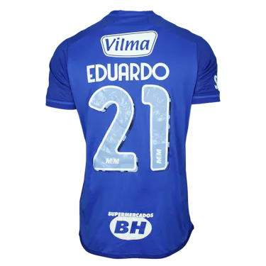 来自Cruzeiro的Carlos Eduardo de Oliveira Alves球衣