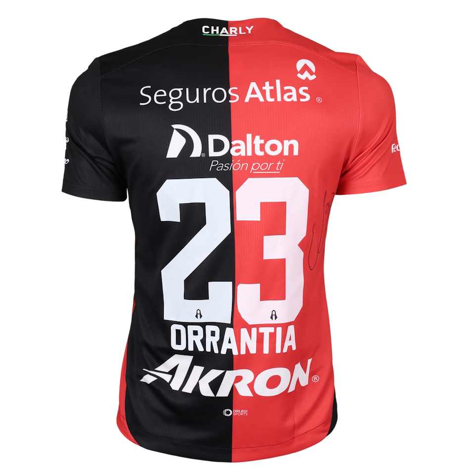 Camiseta Carlos Emilio Orrantía Treviño Atlas FC