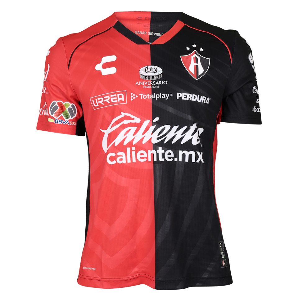 Jorge Rodríguez Atlas FC camisa.