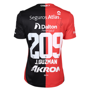 Jorge Rodríguez Atlas FC camisa.