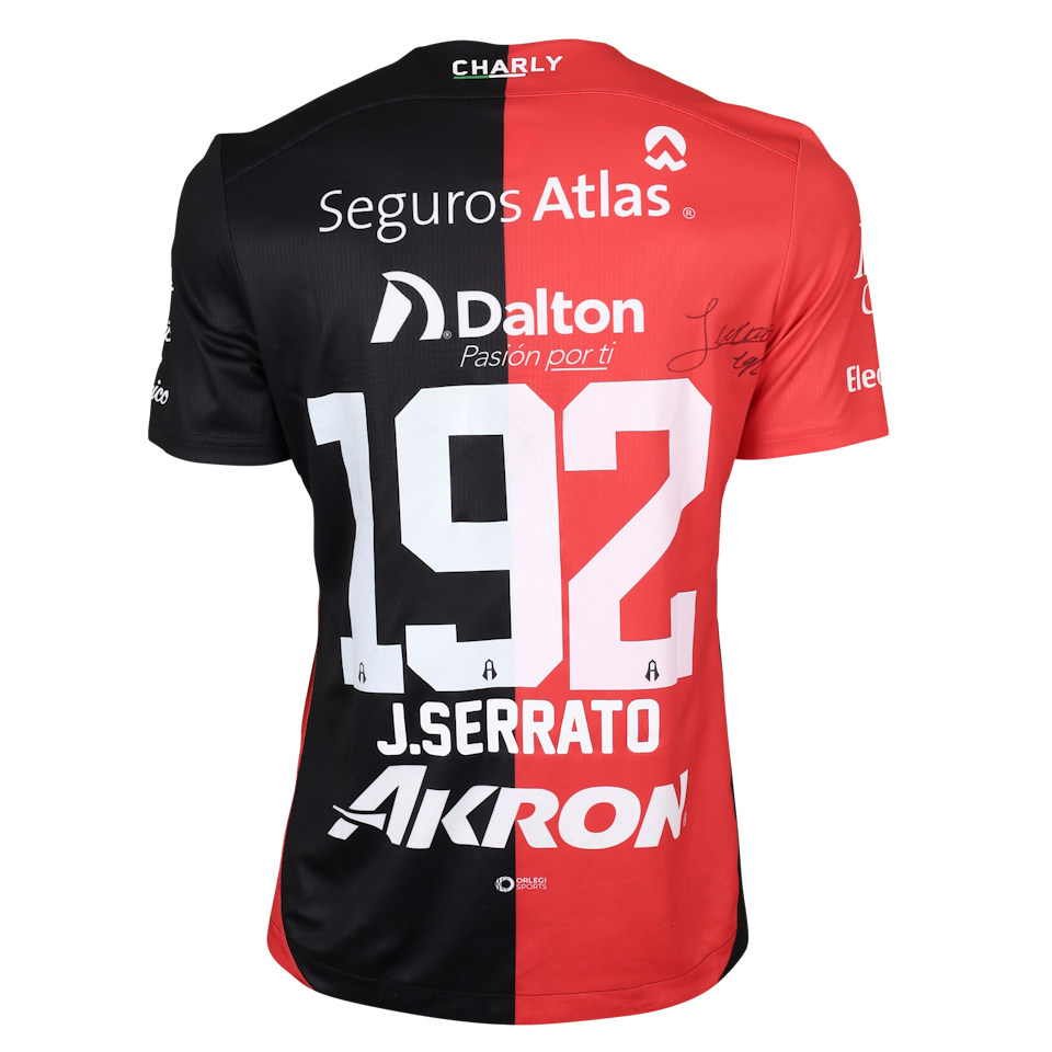 Jesús Eduardo Serrato Zambrano Atlas FC jersey
