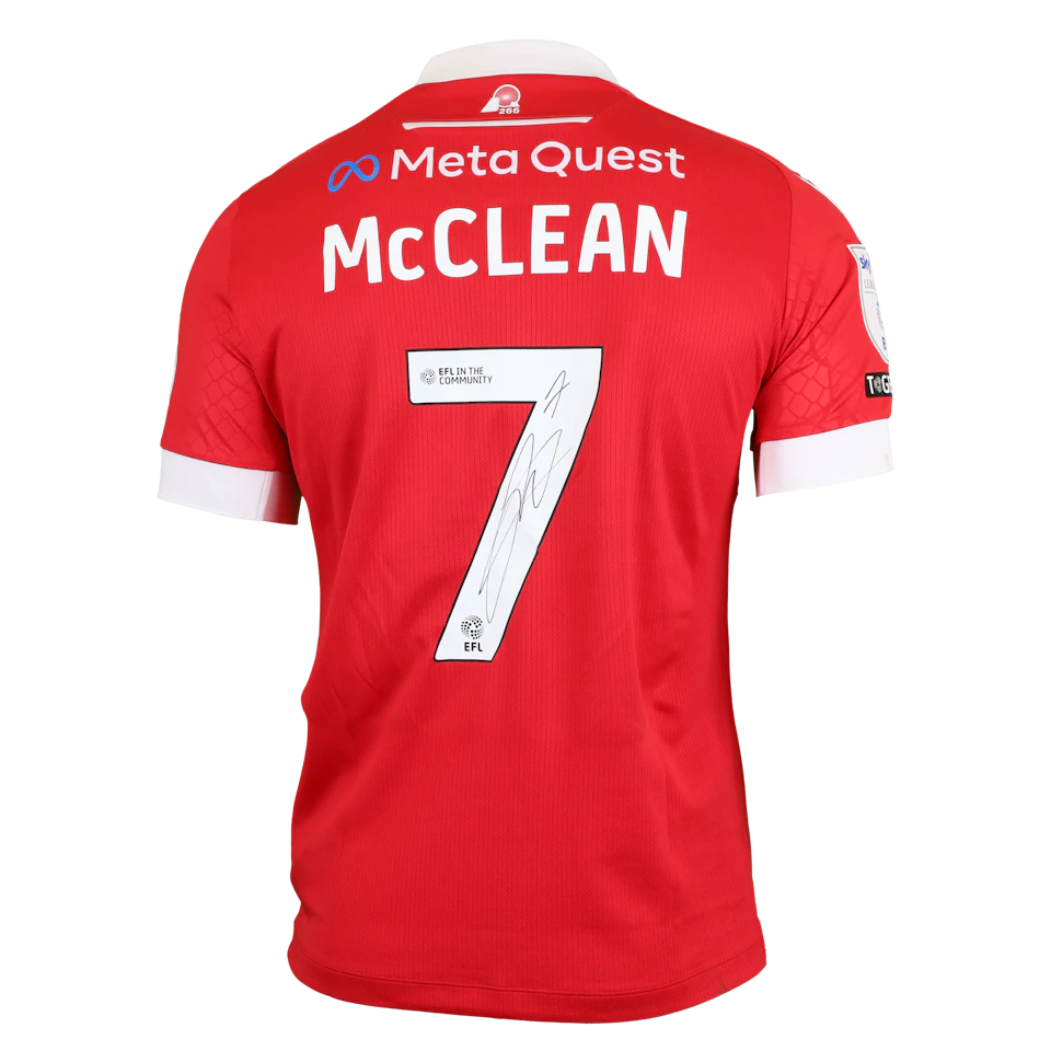 James McClean Wrexham A.F.C. のシャツ